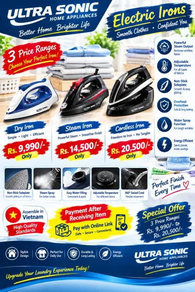 2400W Steam Iron