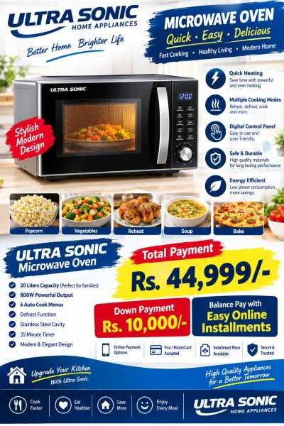 23L Solo Microwave Oven